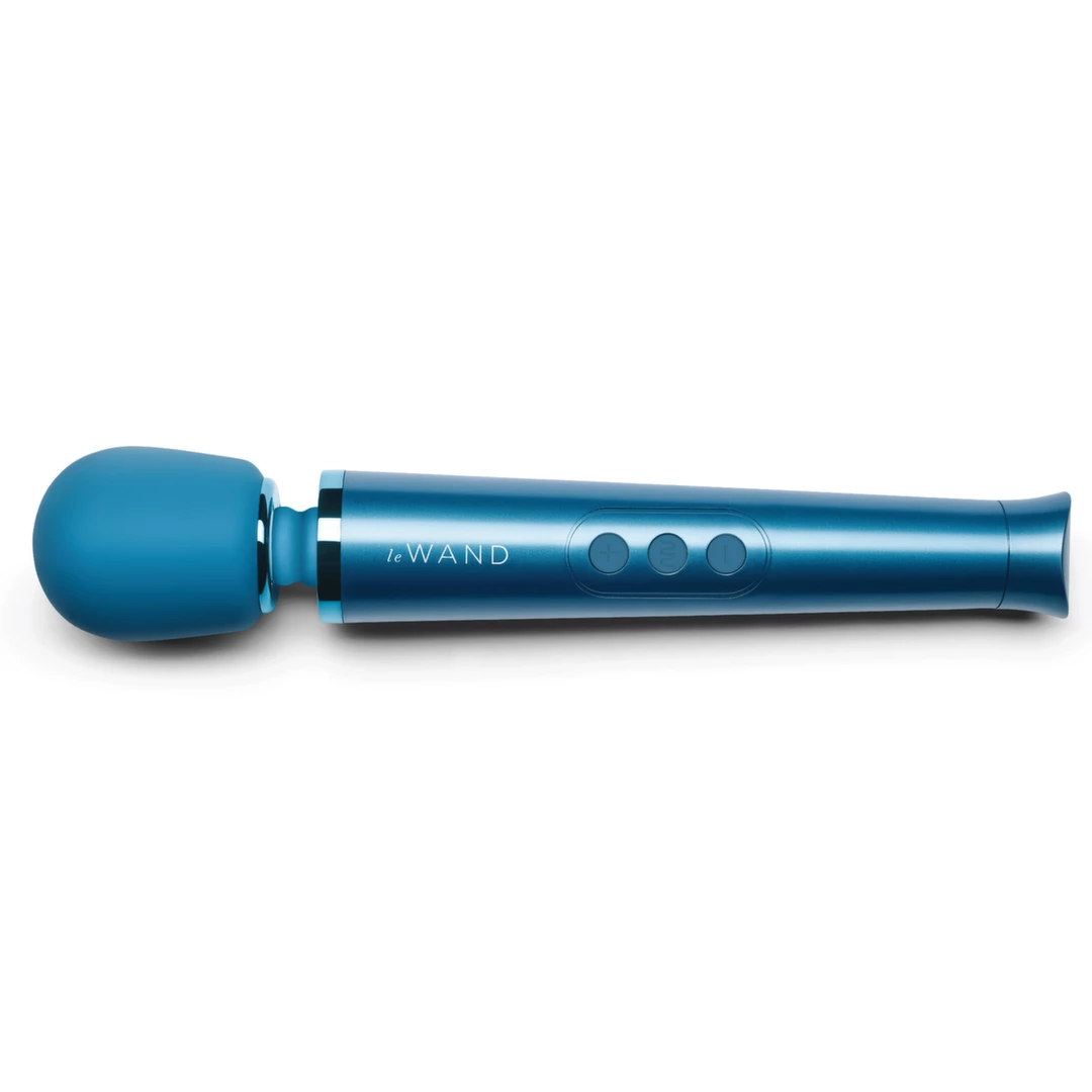 Le Wand Petite Massager Blue – Kompaktowy Masażer Wibracyjny USB