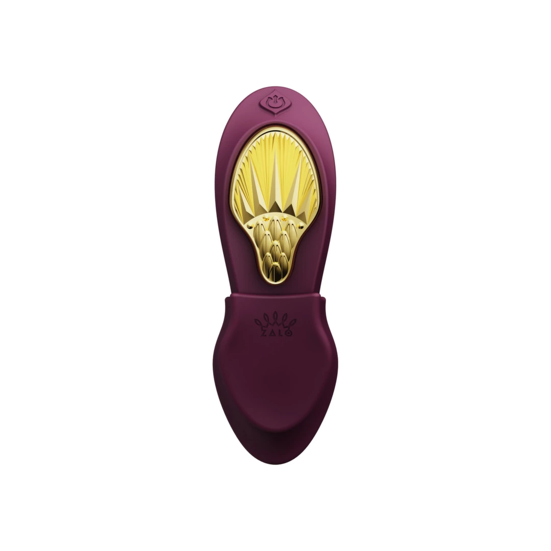 ZALO Aya Wearable Massager Velvet Purple – Nakładany Masażer Sterowany Aplikacją