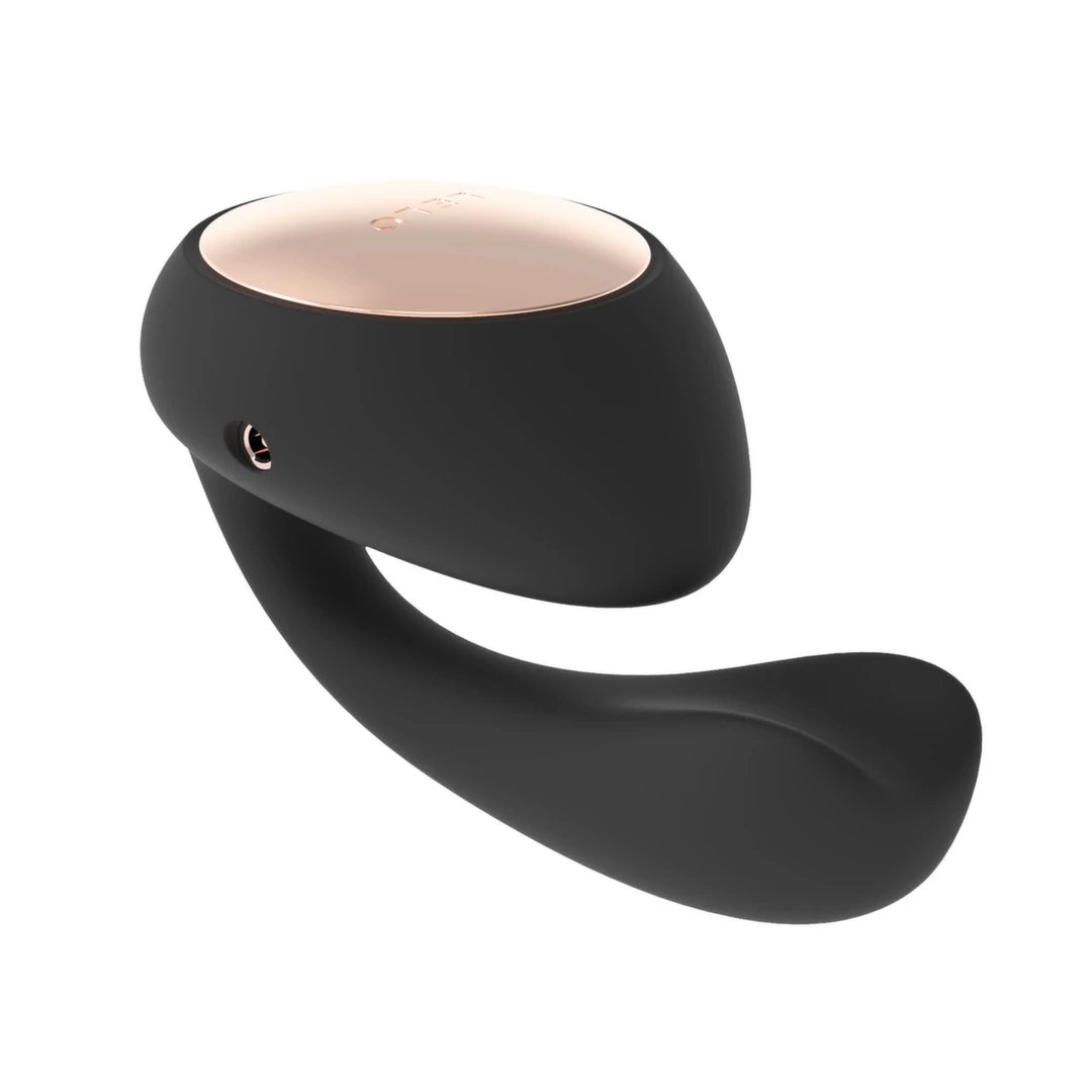 LELO IDA Wave Black – Dwusilnikowy wibrator sterowany aplikacją