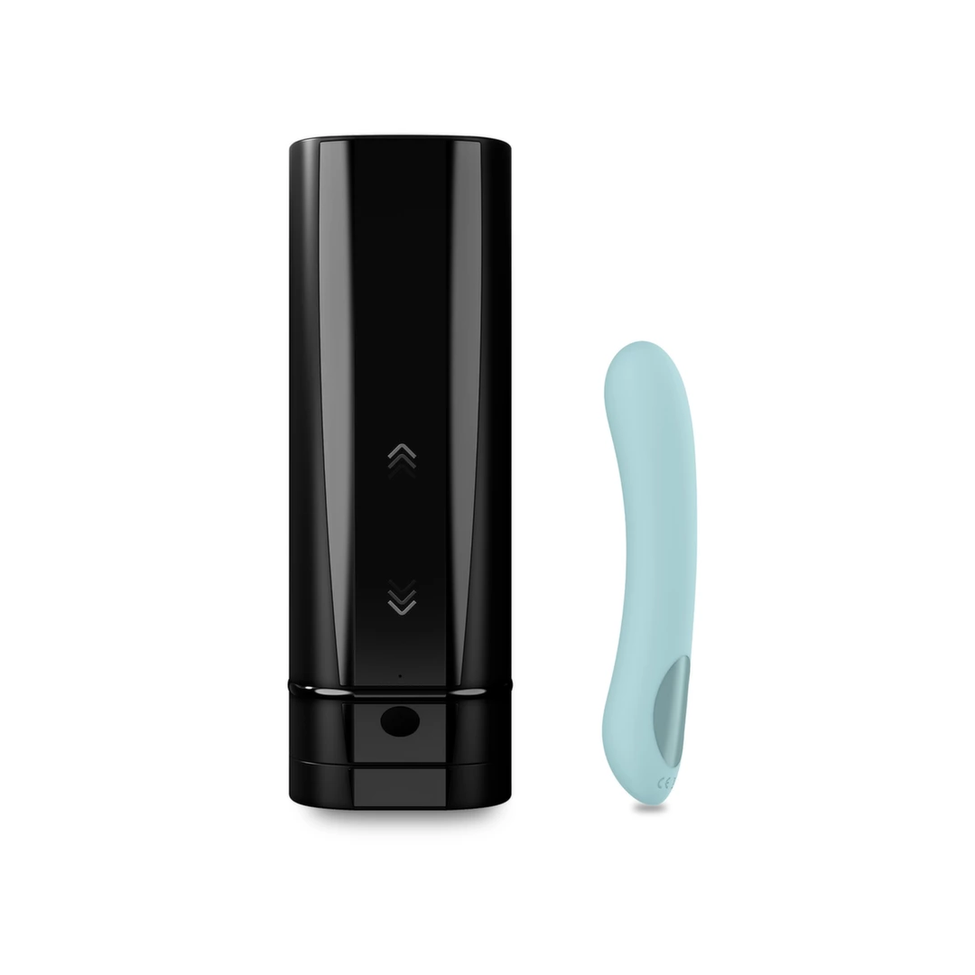 Kiiroo Onyx+ & Pearl2+ Interactive Couple Set Turquoise