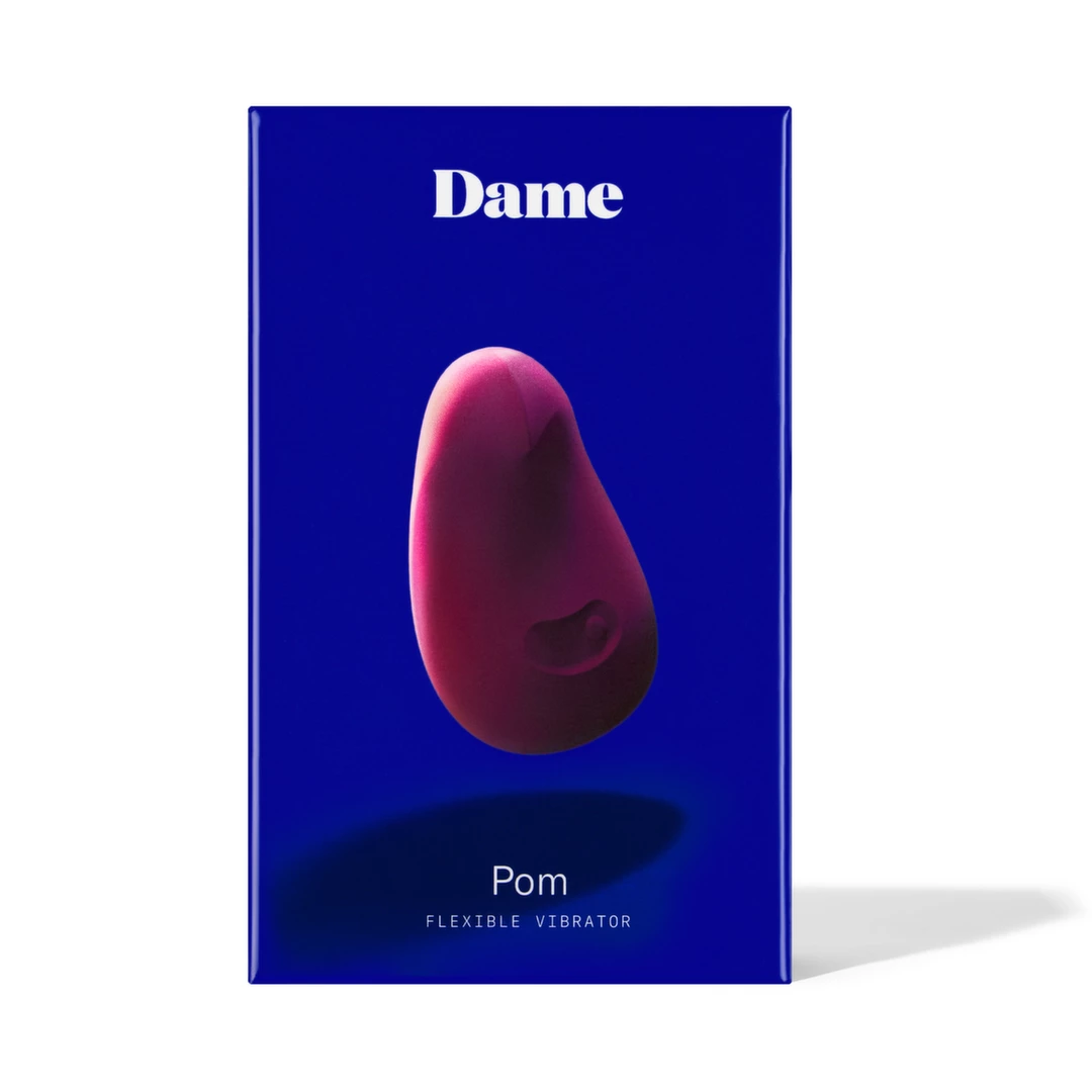 Dame Products Pom Plum – Elastyczny Masażer Intymny