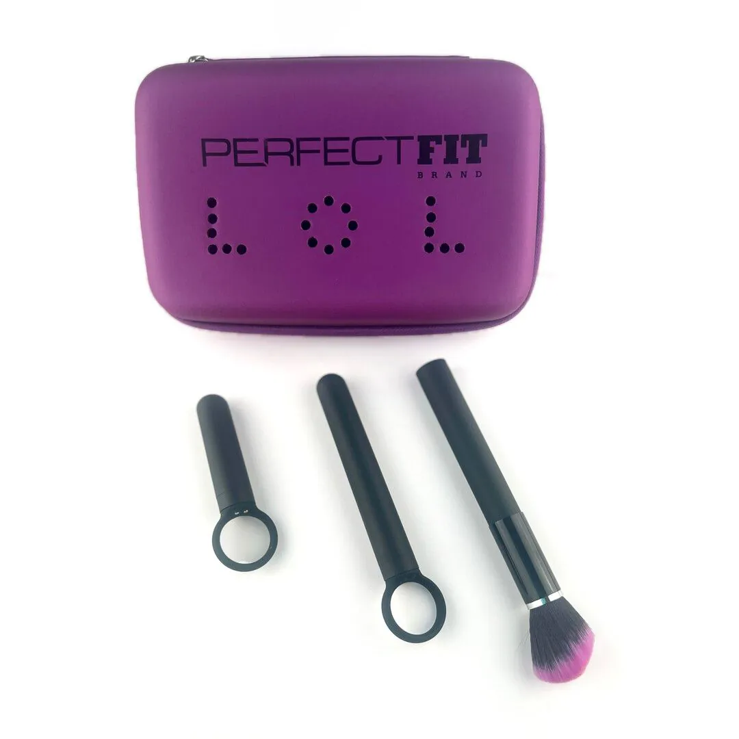 LOL Tingle Trio - Zestaw Sensoryczny 3 Masażerów Purple/Black