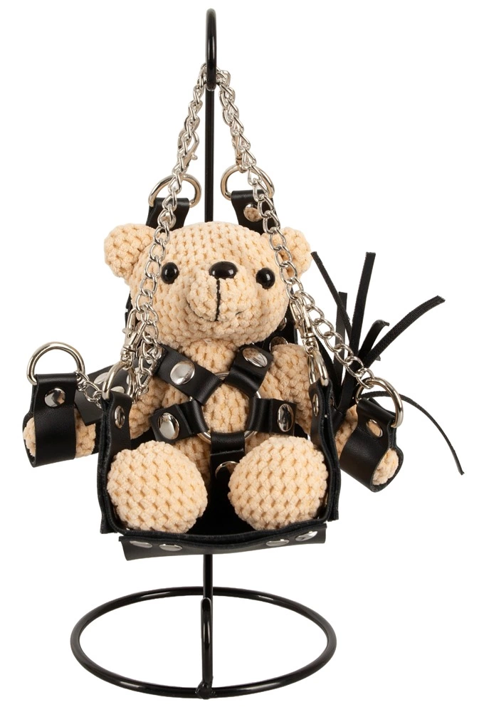 Bad Kitty Teddy Bear with Harness & Swing - Maskotka z Uprzężą i Huśtawką