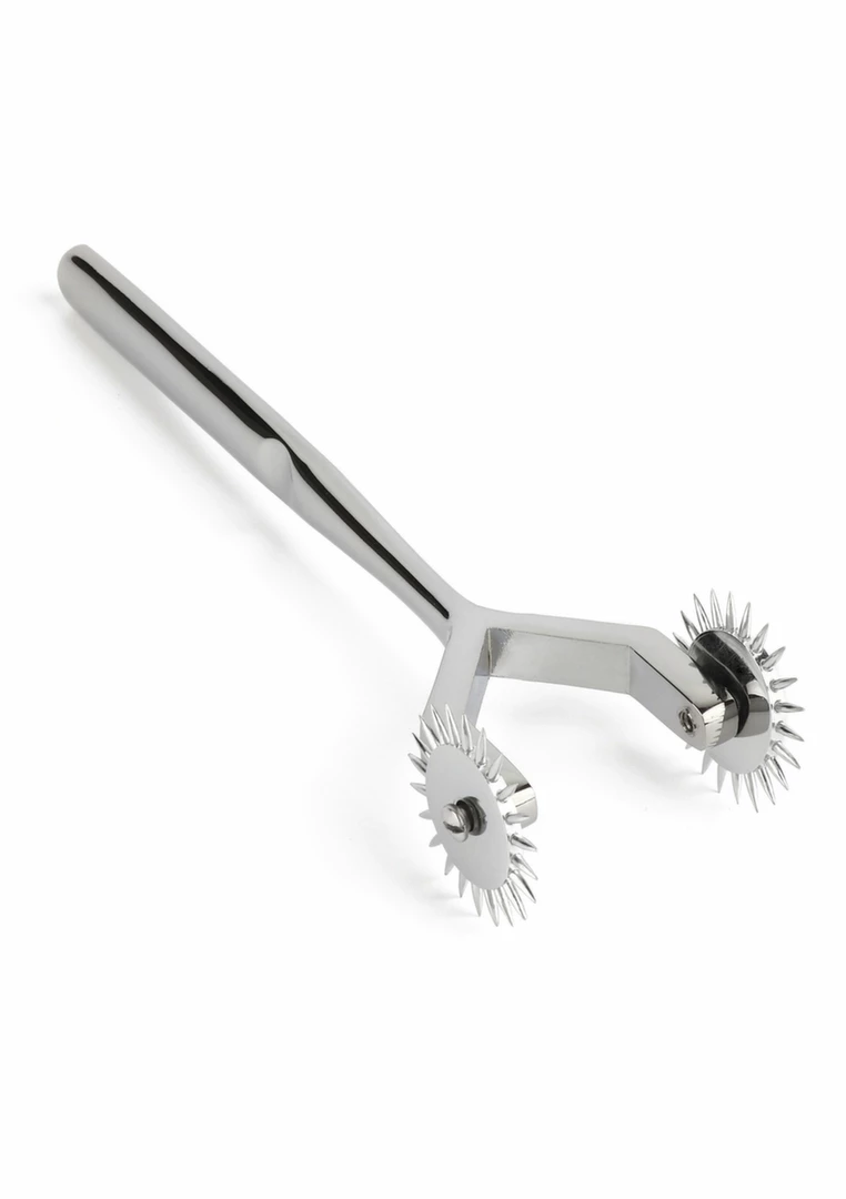 Mr. Steel Twin Wartenberg Pinwheel Stainless Steel Sensory Tool