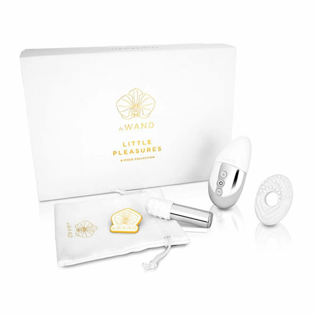 Le Wand Little Pleasures Chrome Set – Zestaw 2 masażerów w chromowanym wykończeniu