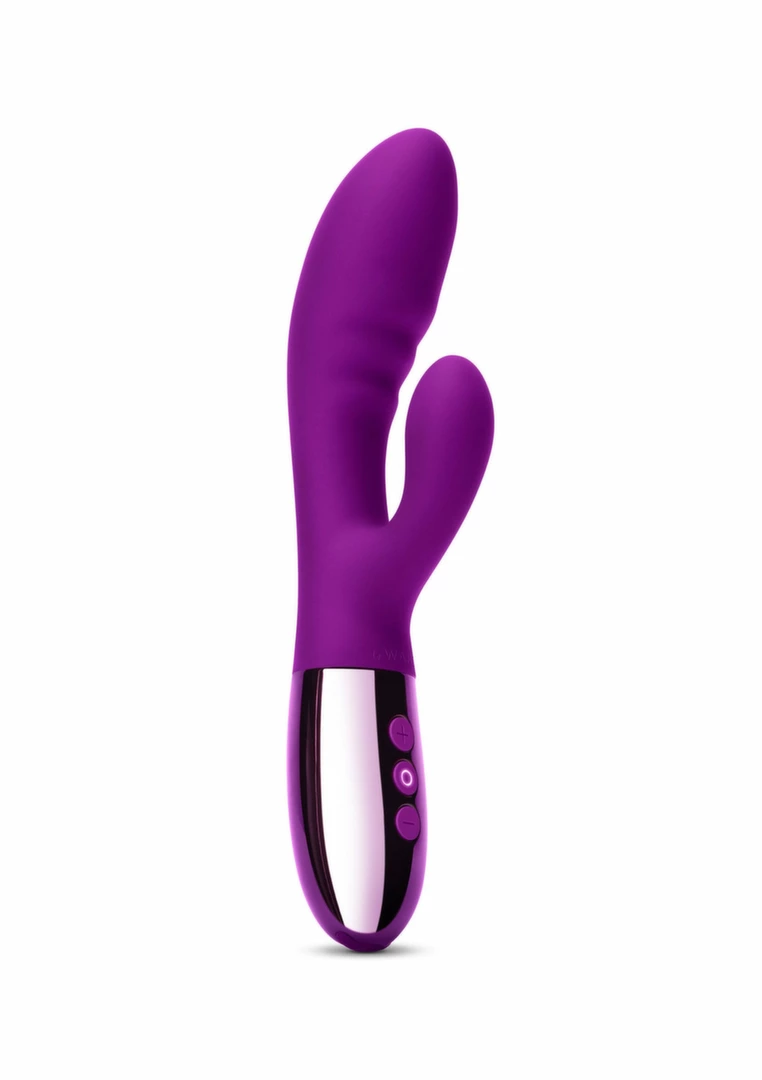 Le Wand Blend Dual-Action – Podwójny Wibrator Stymulujący USB Różowy