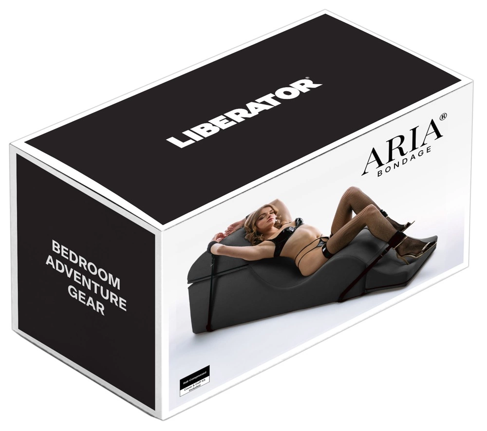 Liberator Super Bondage Aria 22" Black Plus Size