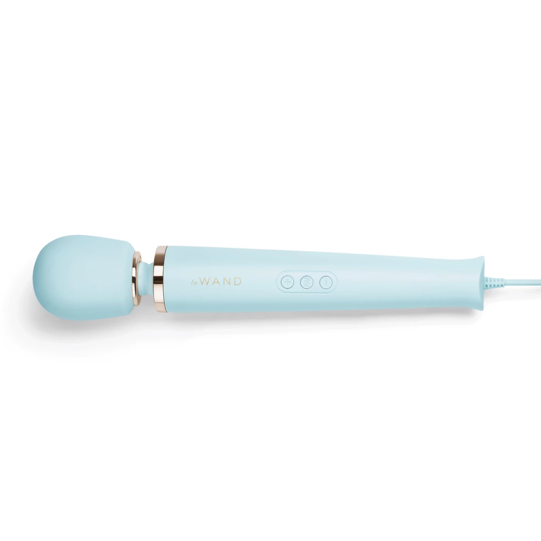 Le Wand Plug-In Massager Sky Blue – Klasyczny masażer sieciowy