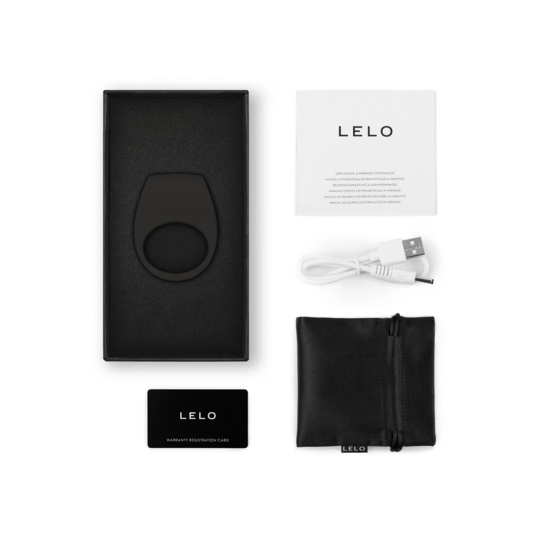 Wibracyjny pierścień silikonowy LELO Tor 3 Black