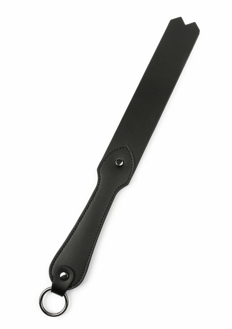 Rimba Genuine Leather Slapper I - Double-Layer Impact Tool, Black
