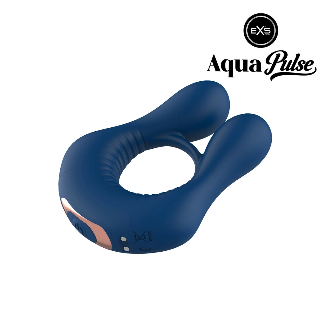 EXS AquaPulse Poseidon - pierścień wibrujący Performance Ring niebieski